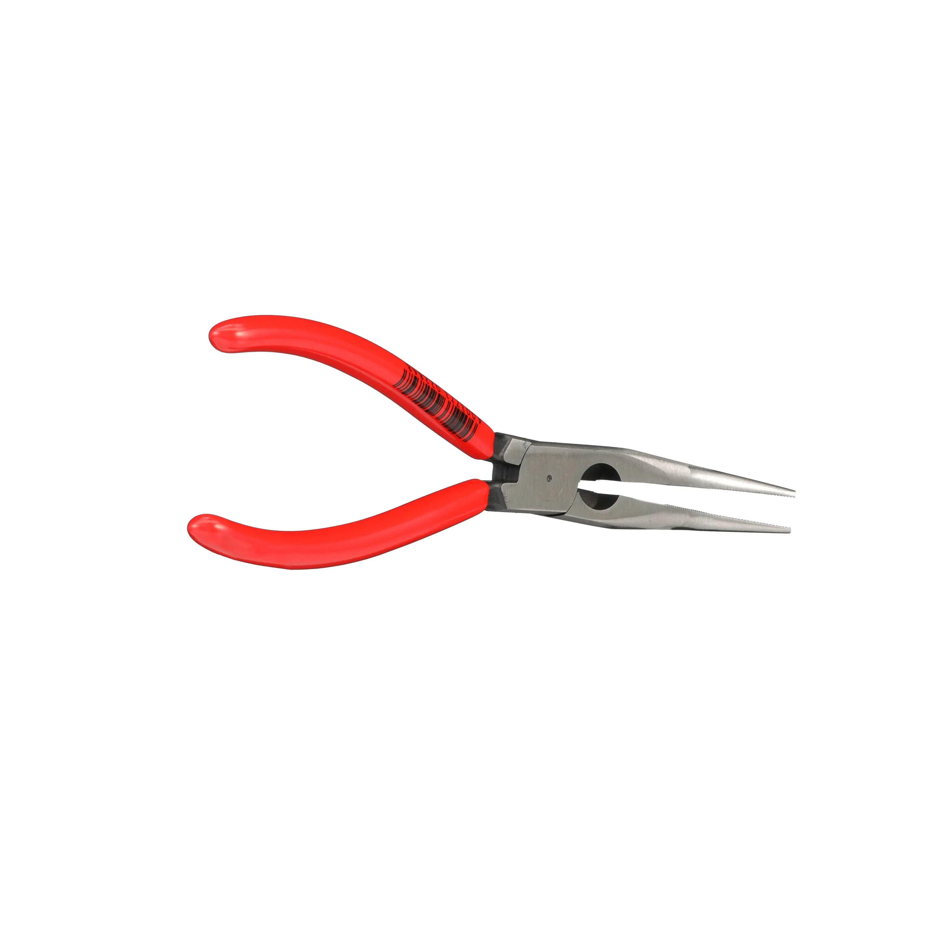 KNIPEX Snipe Nose Side Cutting Pliers 40° Bend 200mm Plastic Coated Handles 26 21 200  White Rose Tools