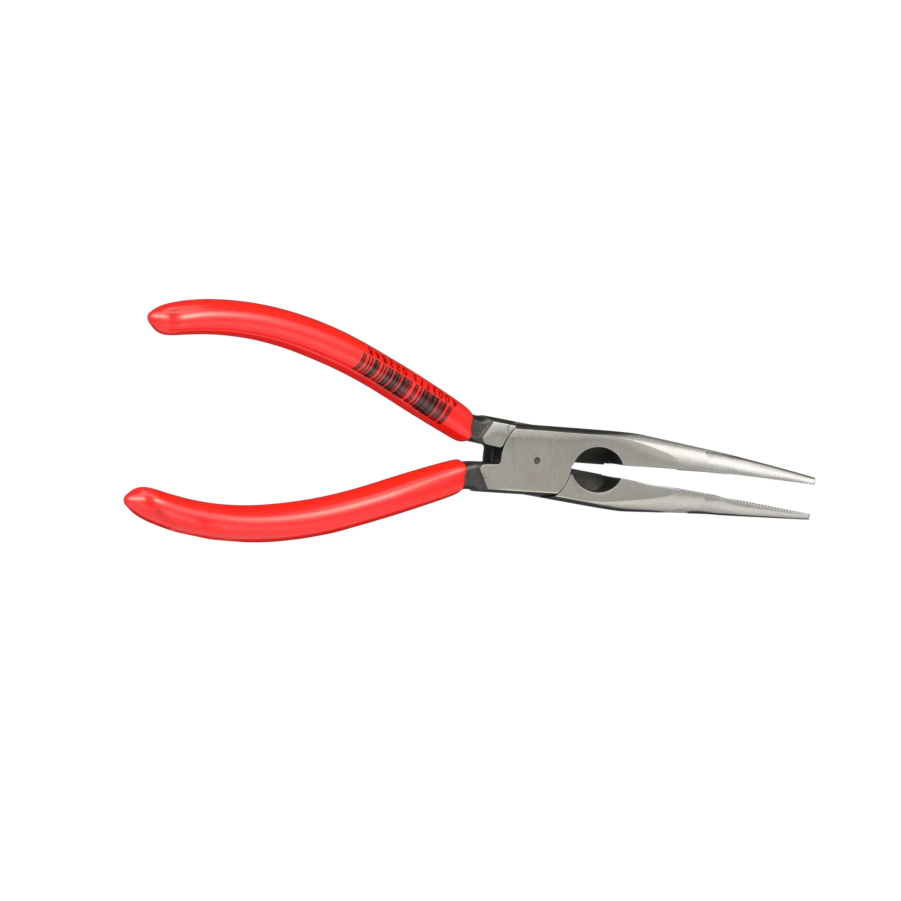 KNIPEX Snipe Nose Side Cutting Pliers 40° Bend 200mm Plastic Coated Handles 26 21 200  White Rose Tools