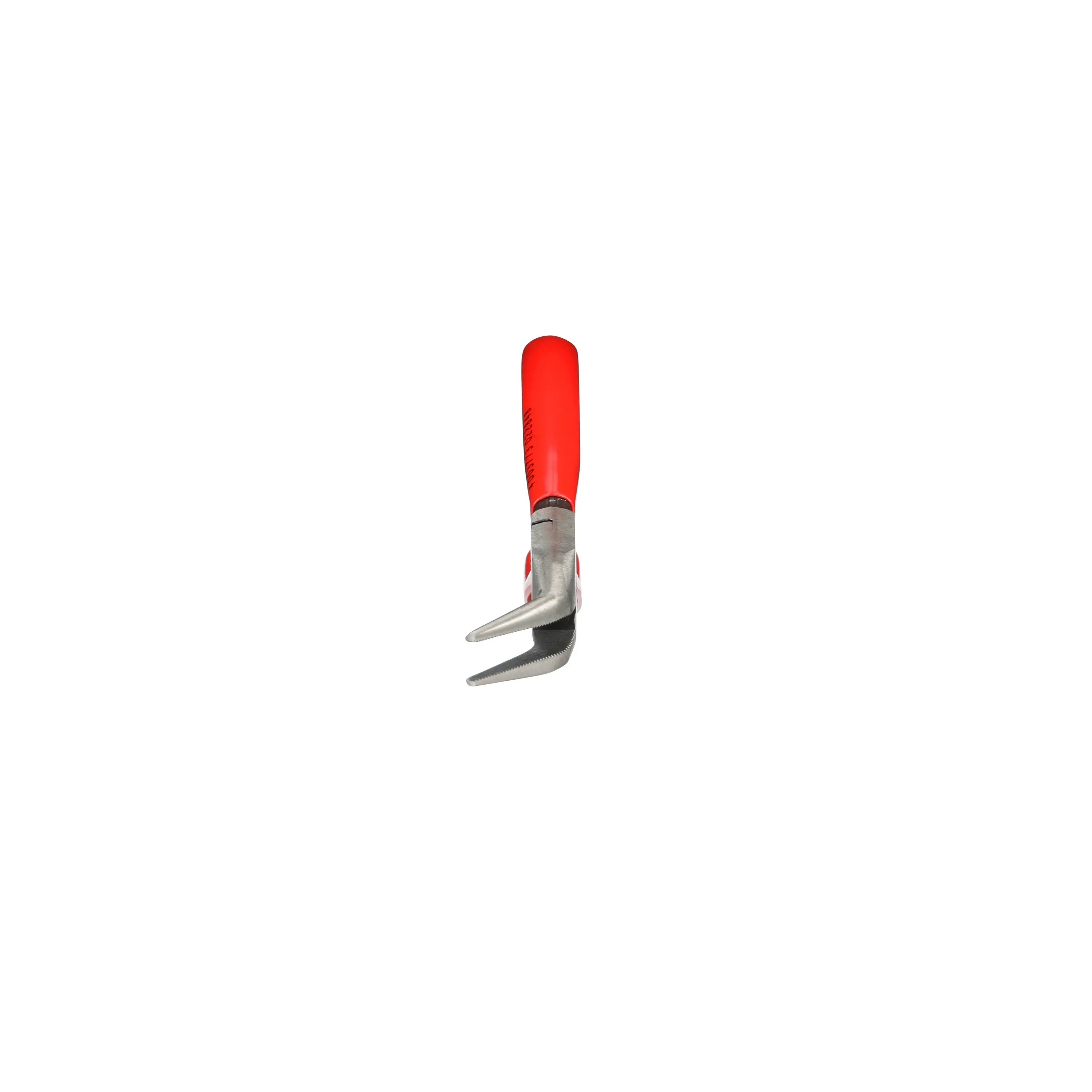 KNIPEX Snipe Nose Side Cutting Pliers 40° Bend 200mm Plastic Coated Handles 26 21 200  White Rose Tools