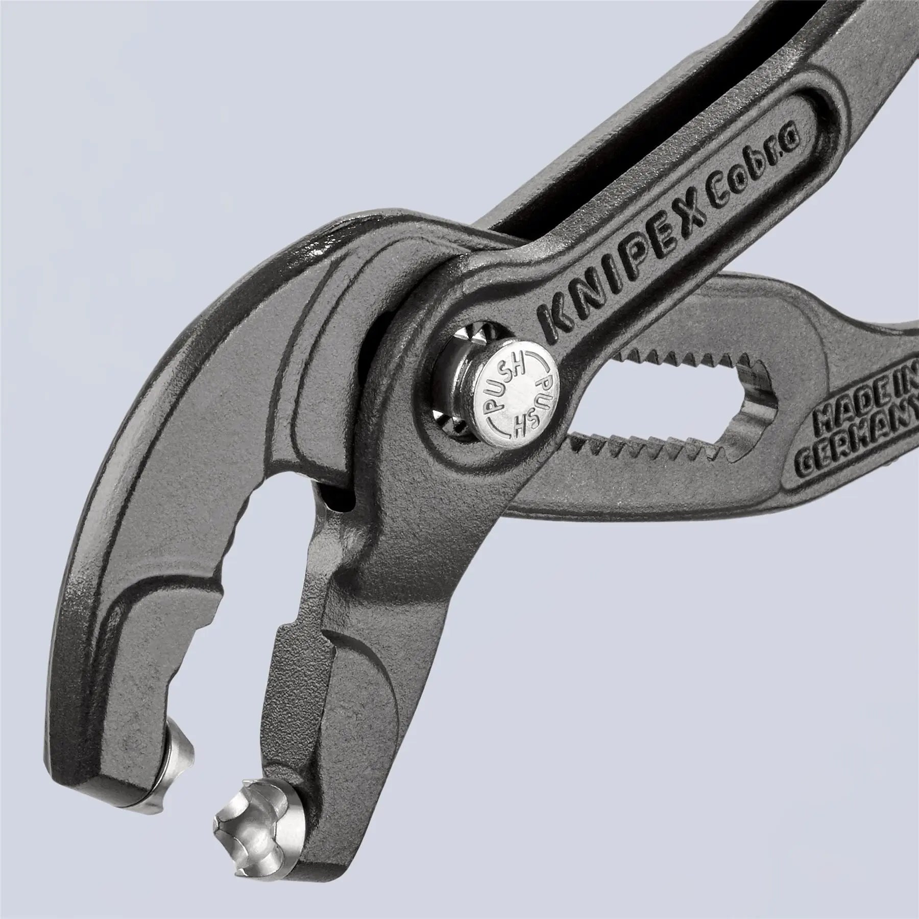 KNIPEX Spring Hose Clamp Pliers 180mm Plastic Coated Handles Non Slip 85 51 180 A  White Rose Tools