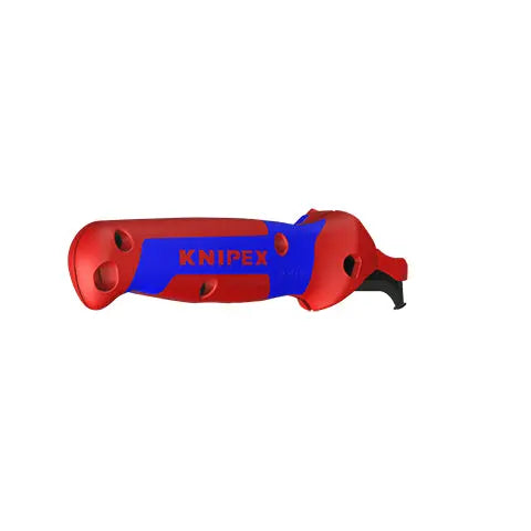 KNIPEX Stripping Knife with Guide Shoe 145mm Ratchet Function 16 50 145 SB  White Rose Tools