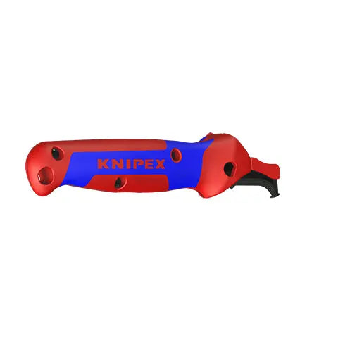 KNIPEX Stripping Knife with Guide Shoe 145mm Ratchet Function 16 50 145 SB  White Rose Tools