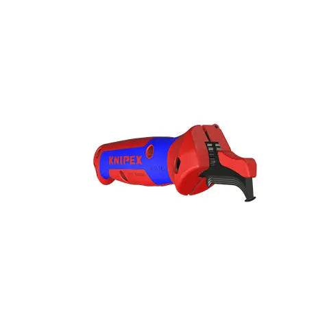 KNIPEX Stripping Knife with Guide Shoe 145mm Ratchet Function 16 50 145 SB  White Rose Tools