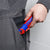 KNIPEX Stripping Knife with Guide Shoe 145mm Ratchet Function 16 50 145 SB  White Rose Tools