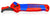 KNIPEX Stripping Knife with Guide Shoe 145mm Ratchet Function 16 50 145 SB  White Rose Tools