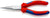 KNIPEX Telephone Pliers Extra Slim Fine Tips 160mm Multi Component Grips 29 25 160  White Rose Tools