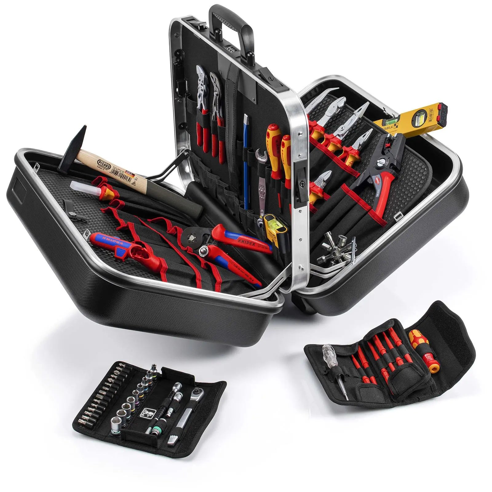 KNIPEX Tool Case Kit "BIG Twin" Electric Set 63 Pieces 00 21 42  White Rose Tools