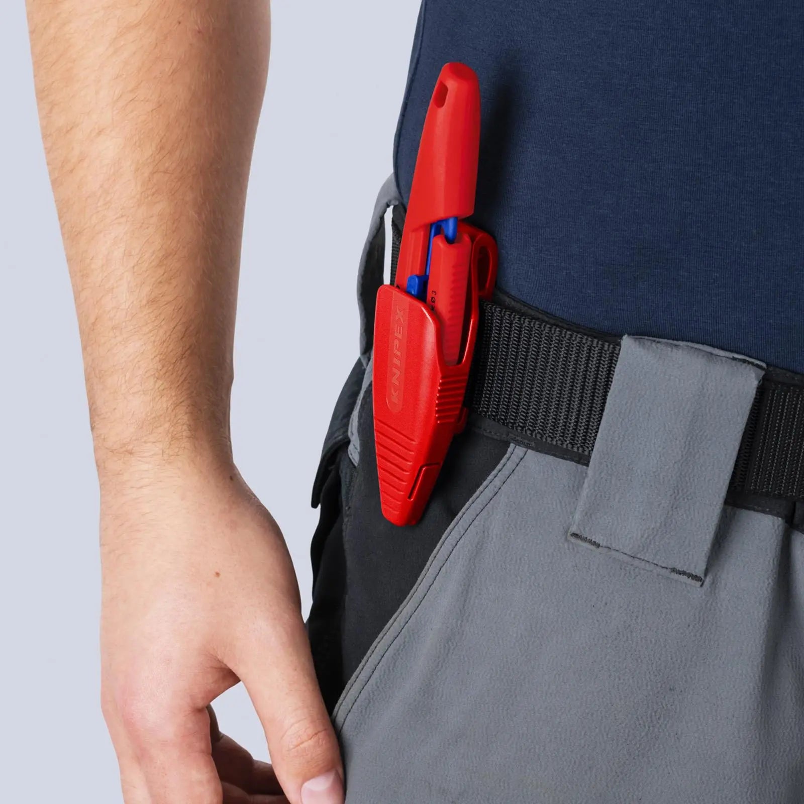 KNIPEX Tool Holster for Slim Super Knips 78 03 150 / 78 61 150 / 78 03 125 / 78 61 125 Empty 78 09 LE  White Rose Tools