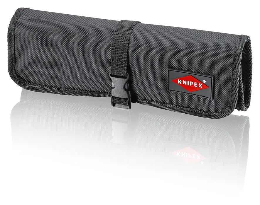 KNIPEX Tool Roll Bag with 4 Compartments Empty 315 x 275 mm 00 19 56 LE  White Rose Tools