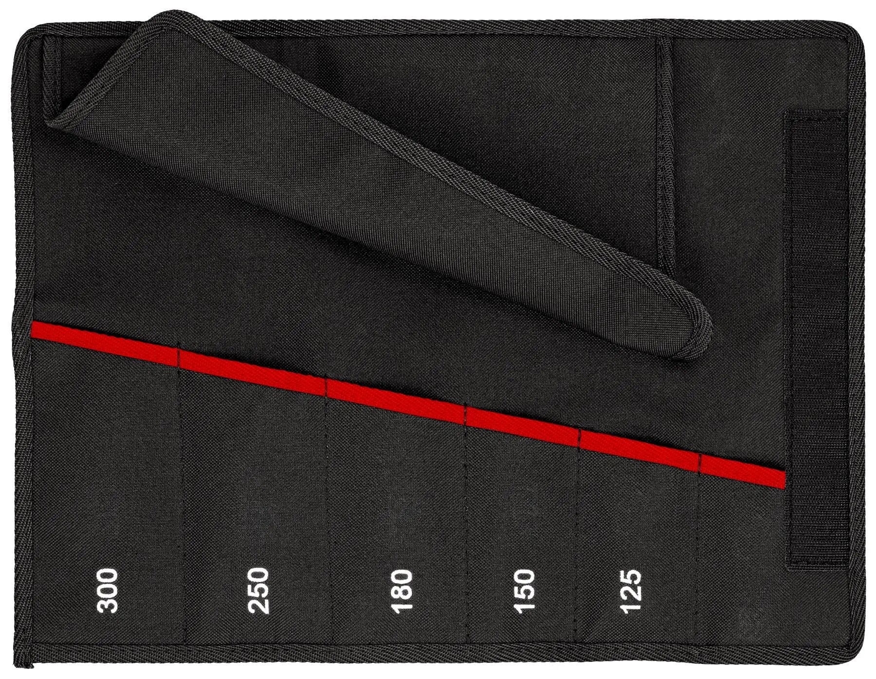 KNIPEX Tool Roll for Cobra Pliers Empty 6 Compartments 440mm 00 19 55 S5 LE  White Rose Tools