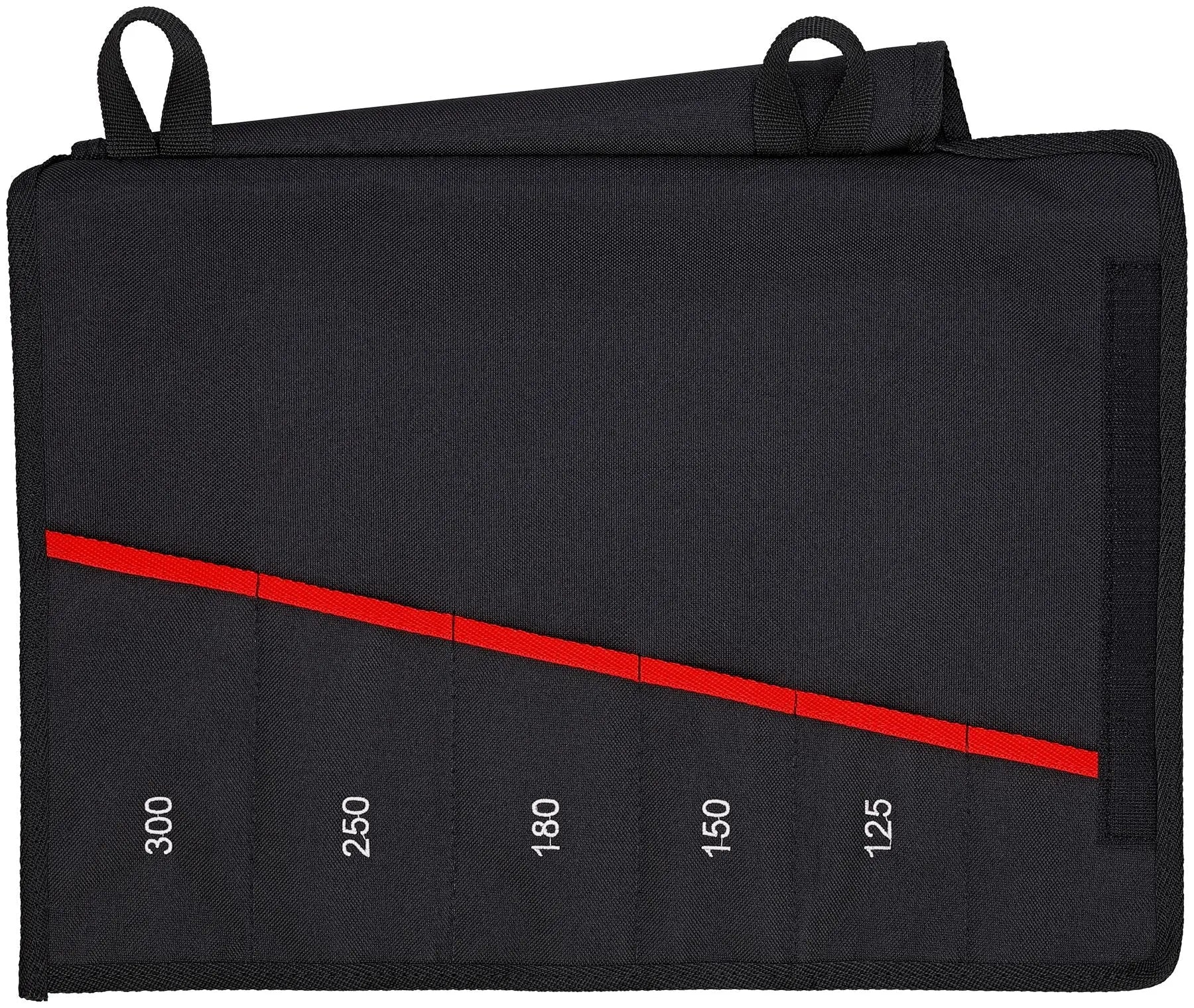 KNIPEX Tool Roll for Pliers Wrenches Empty 6 Compartments 440mm 00 19 55 S4 LE  White Rose Tools