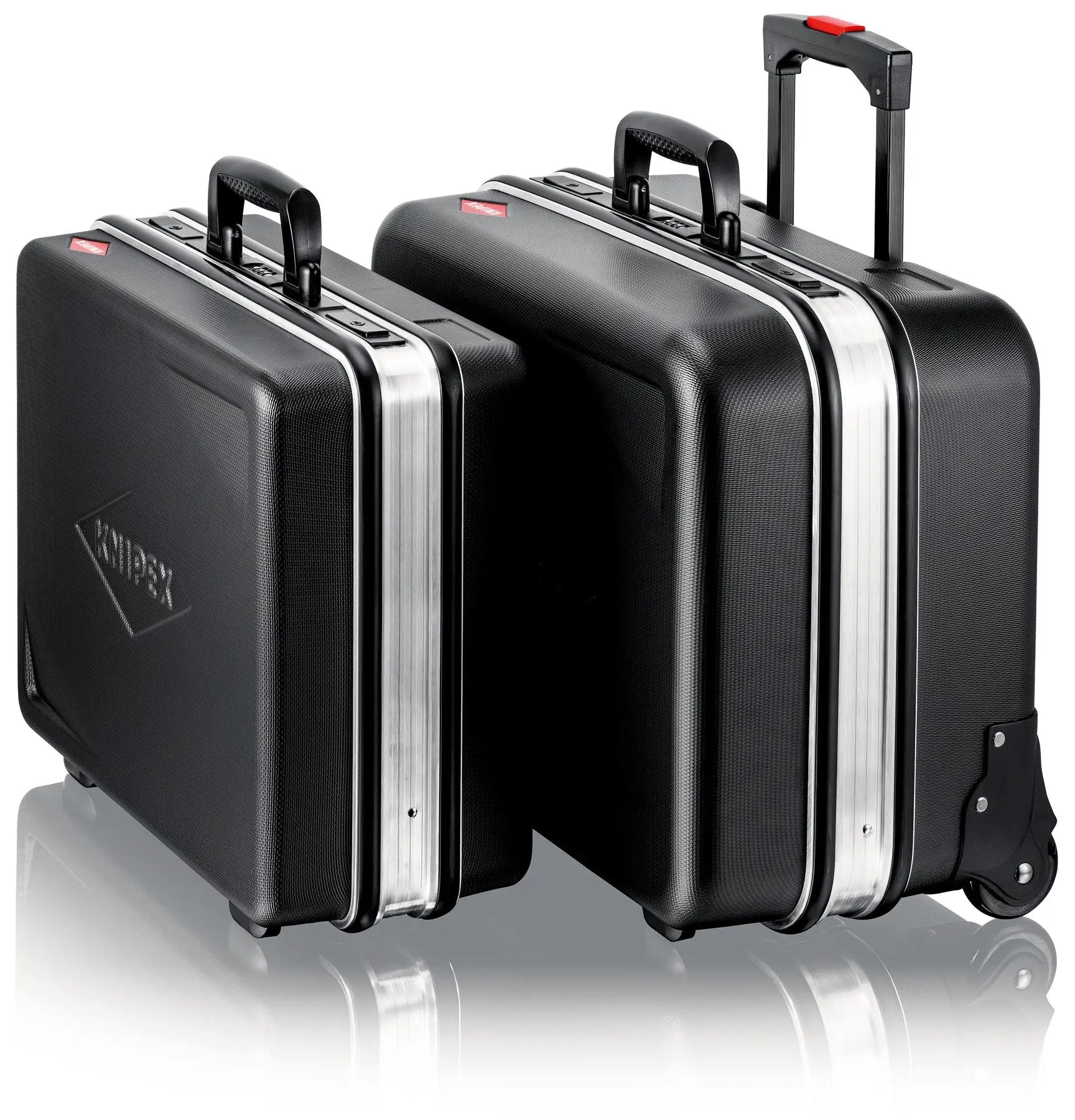 KNIPEX Tool Storage Case BIG Basic Move Empty Rolling with Telescopic Handle 00 21 06 LE  White Rose Tools