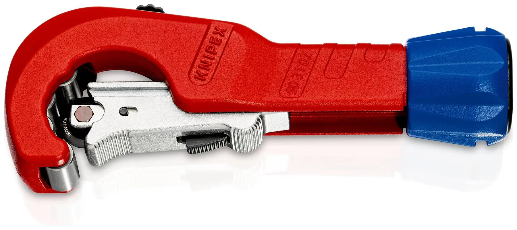 KNIPEX Tubix Pipe Cutter 6-35mm Capacity 180mm QuickLock Mechanism 90 31 02 SB  White Rose Tools