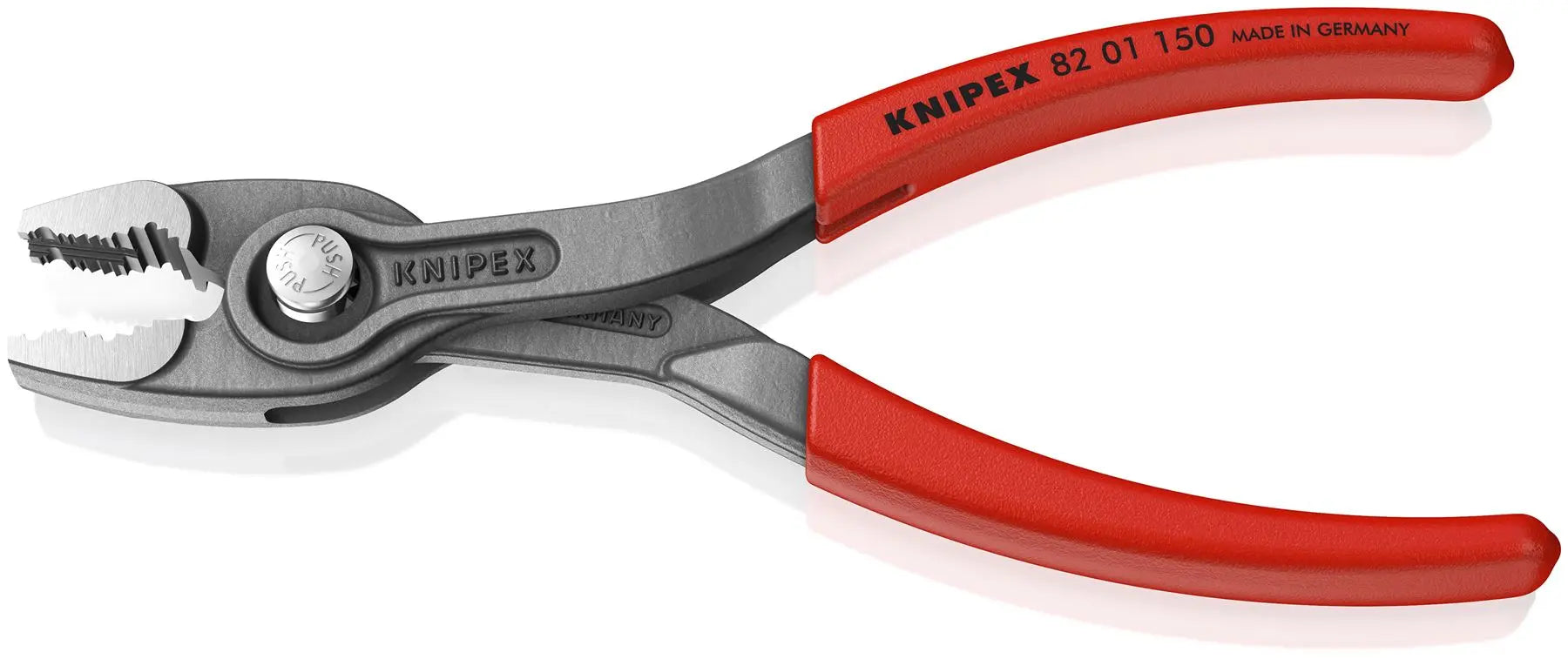 KNIPEX TwinGrip Slip Joint Water Pump Pliers 150mm Plastic Coated Handles 82 01 150 SB  White Rose Tools
