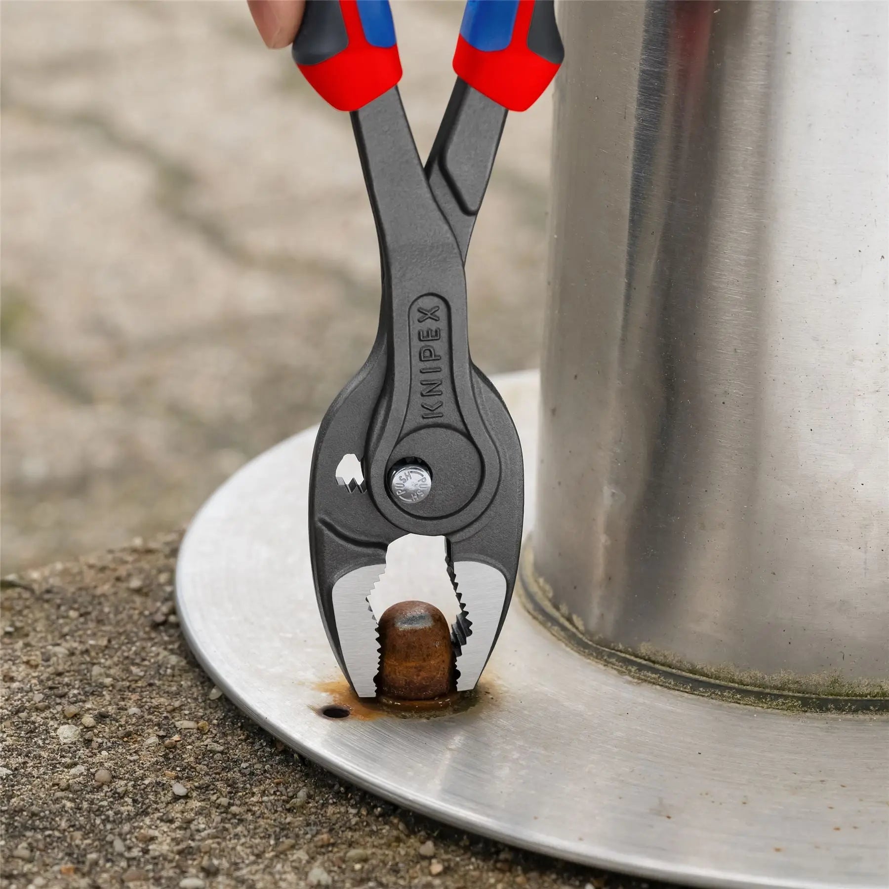 KNIPEX TwinGrip Slip Joint Water Pump Pliers  White Rose Tools