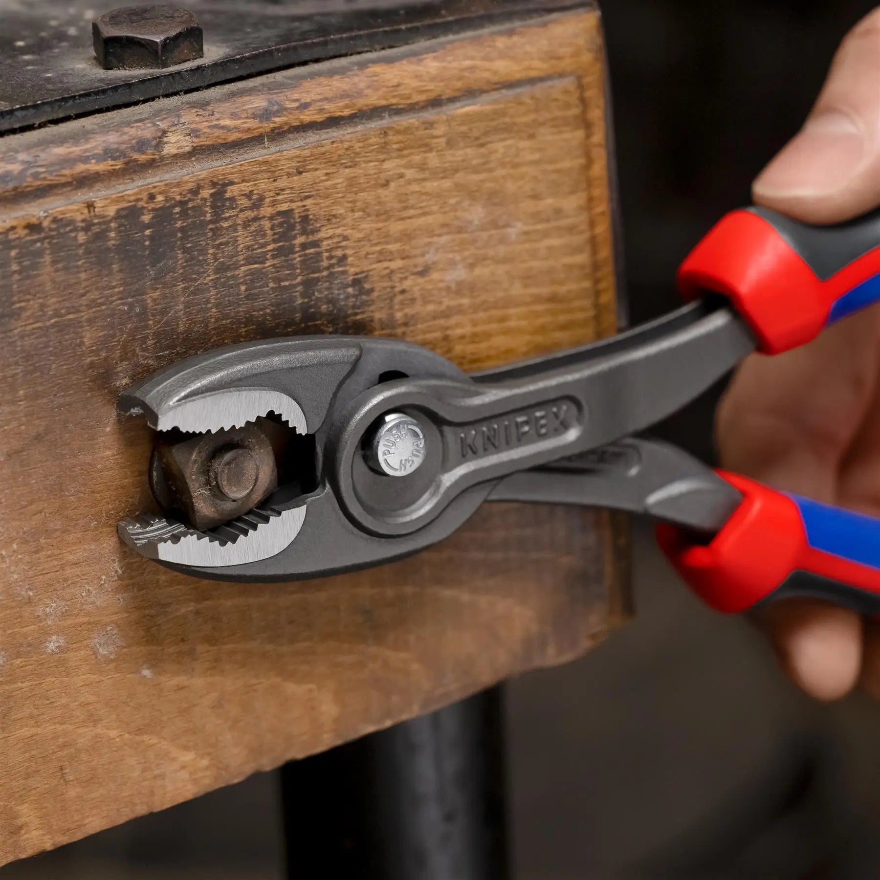 KNIPEX TwinGrip Slip Joint Water Pump Pliers  White Rose Tools