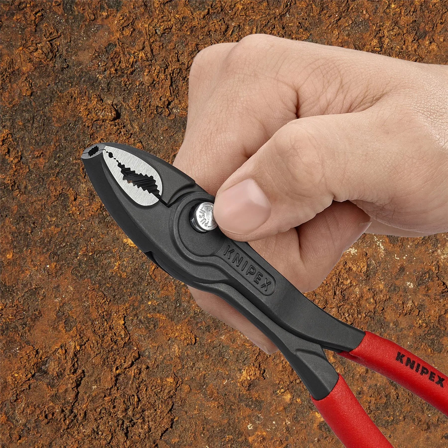 KNIPEX TwinGrip Slip Joint Water Pump Pliers  White Rose Tools