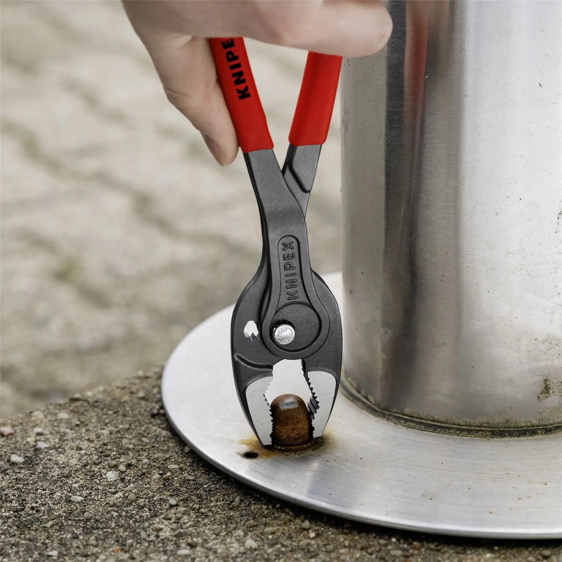 KNIPEX TwinGrip Slip Joint Water Pump Pliers  White Rose Tools