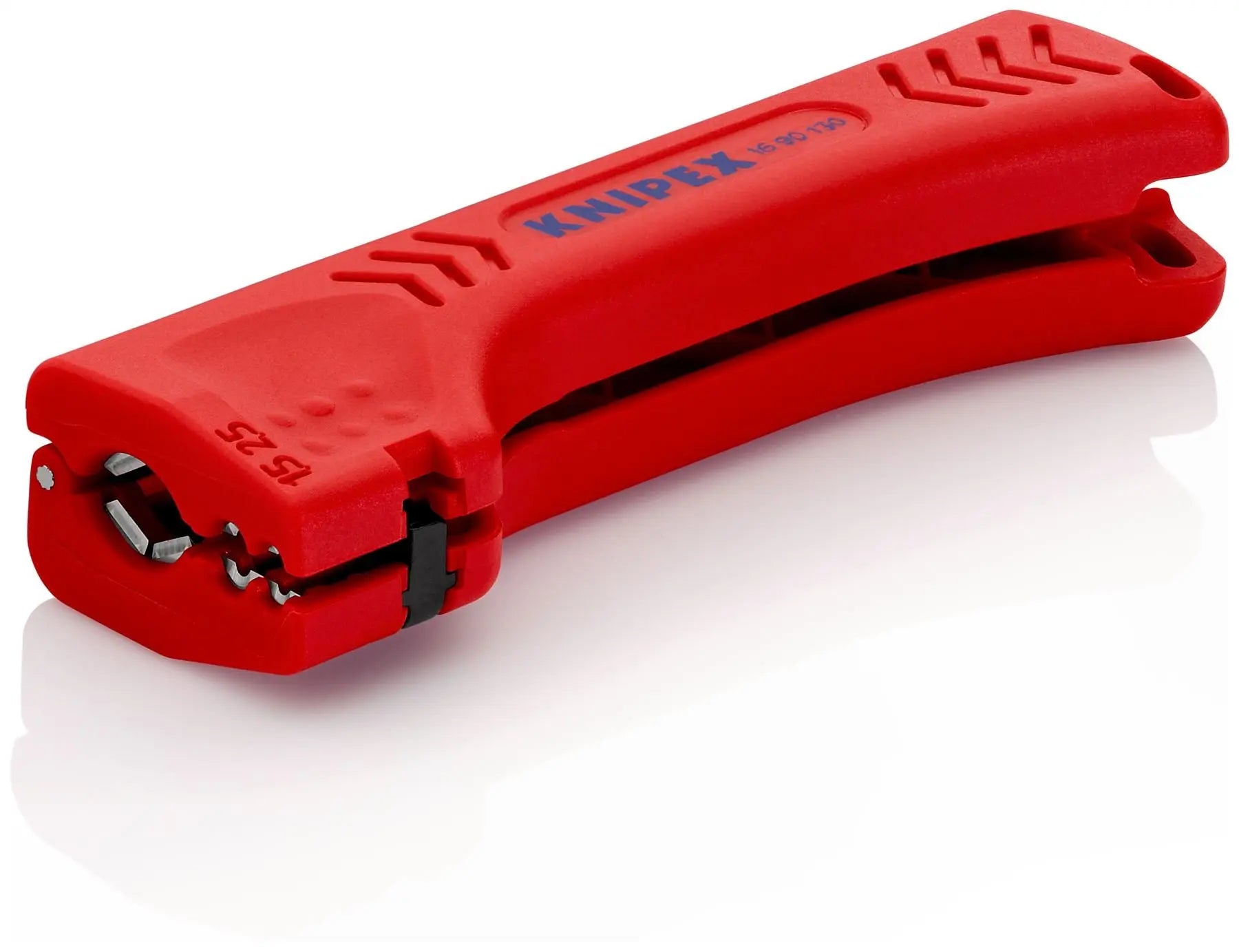 KNIPEX Universal Stripping Tool for Building and Industrial Cables for 8-13mm Diameter Cables 16 90 130 SB  White Rose Tools