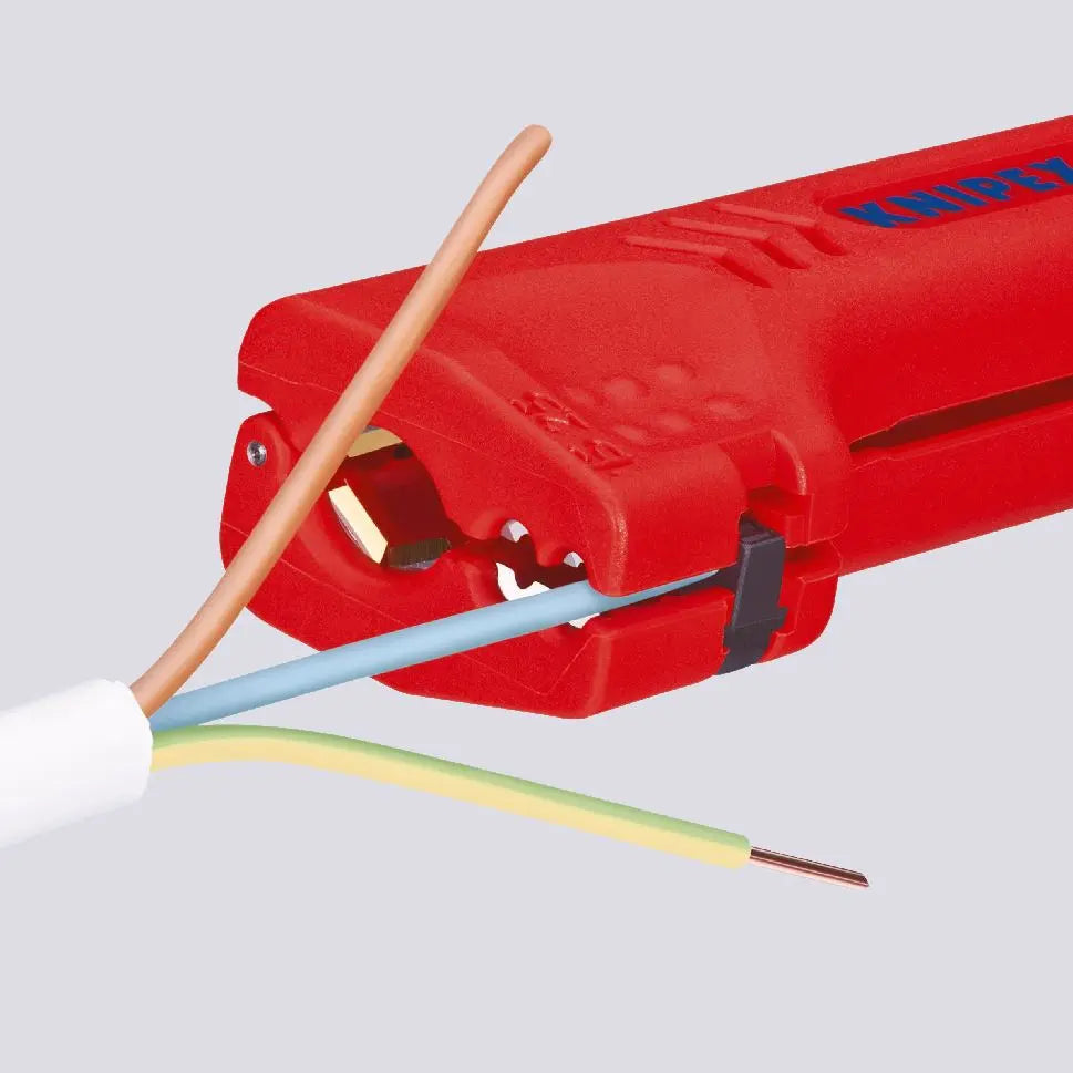 KNIPEX Universal Stripping Tool for Building and Industrial Cables for 8-13mm Diameter Cables 16 90 130 SB  White Rose Tools