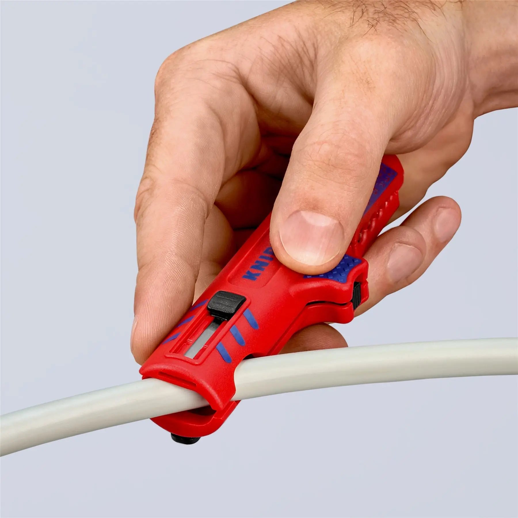 KNIPEX Universal Wire Stripping Tool 125mm for 8-13mm Diameter Cables 16 85 125 SB  White Rose Tools