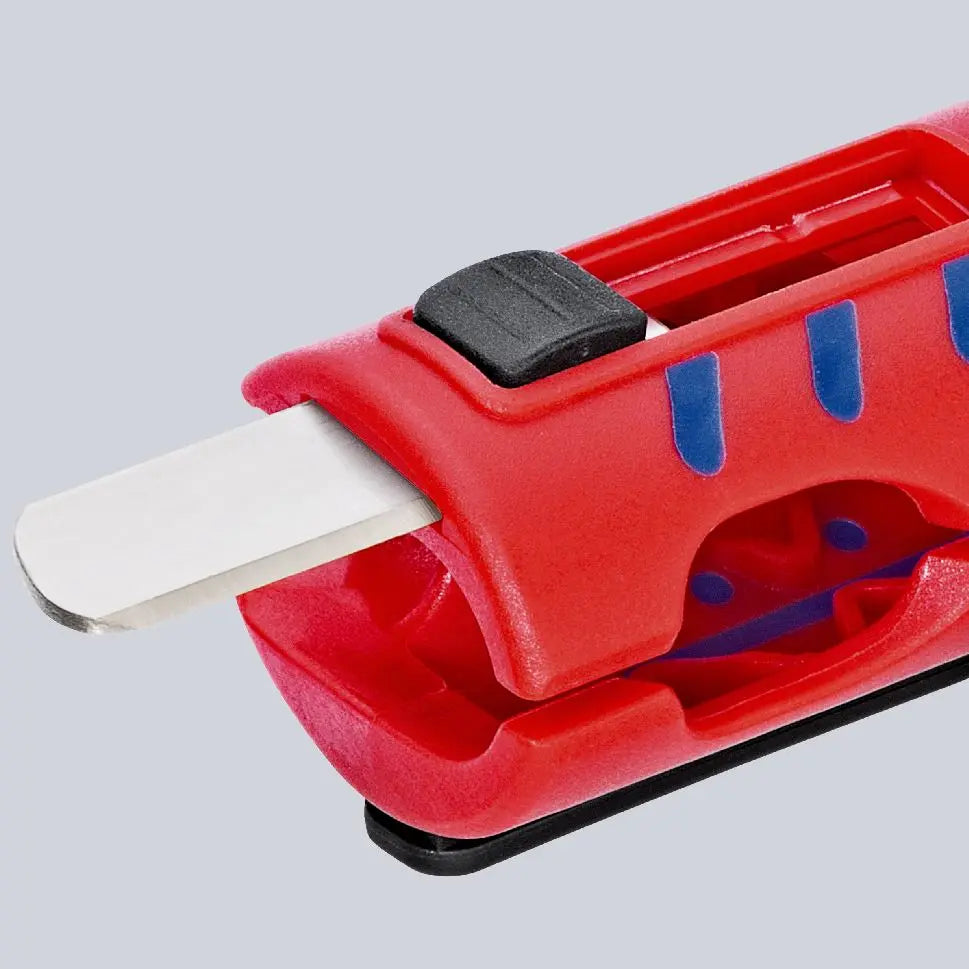KNIPEX Universal Wire Stripping Tool 125mm for 8-13mm Diameter Cables 16 85 125 SB  White Rose Tools