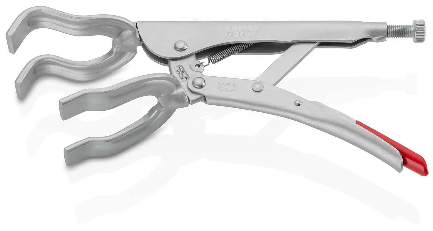 KNIPEX Welding Grip Locking Pliers Mole Grips 280mm Galvanised 42 24 280  White Rose Tools