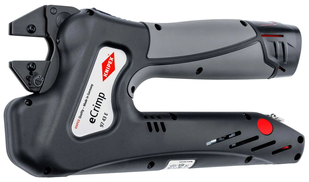 KNIPEX eCrimp Mechanical Crimp System Pliers for Exchangeable Crimping Dies 97 43 E  White Rose Tools