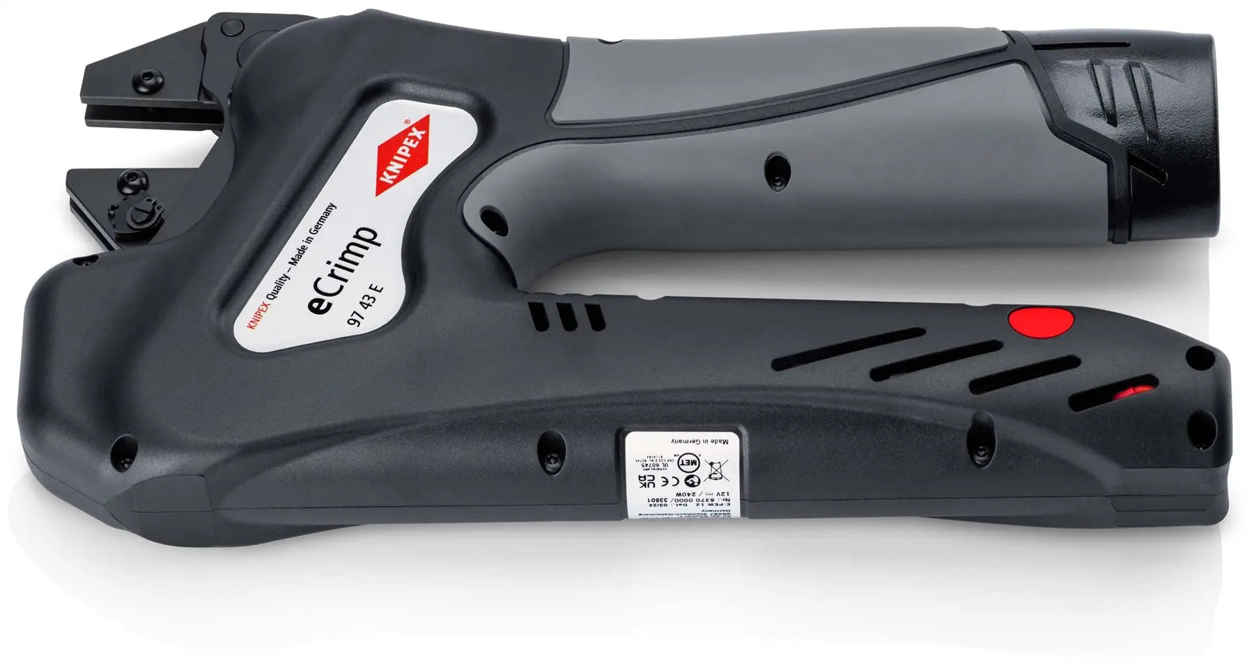 KNIPEX eCrimp Mechanical Crimp System Pliers for Exchangeable Crimping Dies 97 43 E  White Rose Tools