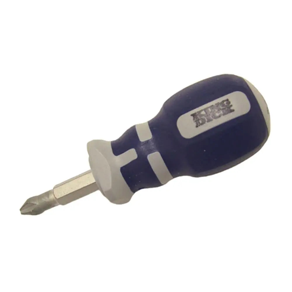 King Dick 1-for-6 Screwdriver 25mm PZ1, PZ2, PZ3 & PH1, PH2, PH3 146025  White Rose Tools