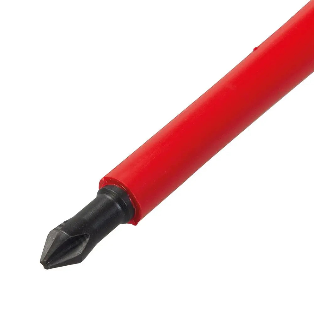 King Dick 1-for-6 Screwdriver Insulated PZ1, PZ2, PZ3 & PH1, PH2, PH3 INS14610  White Rose Tools