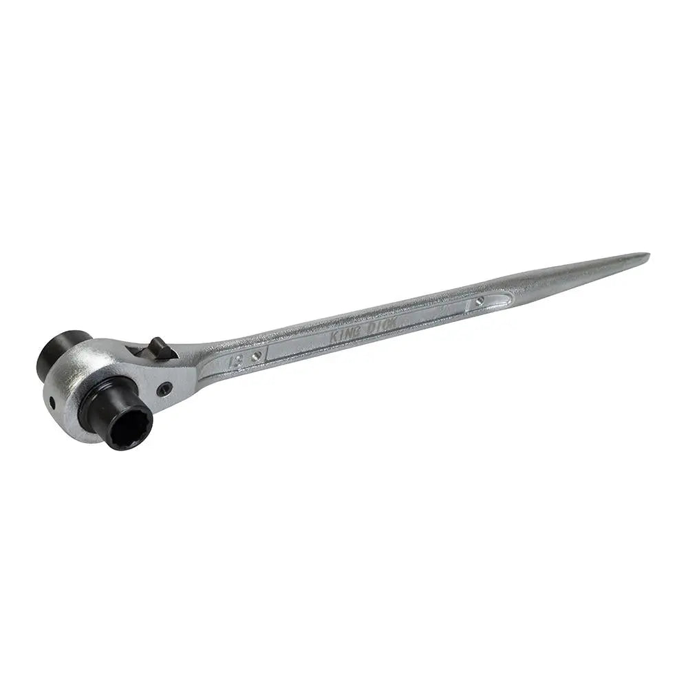 King Dick Ratchet Podger Spanner Metric - Choose Size  White Rose Tools