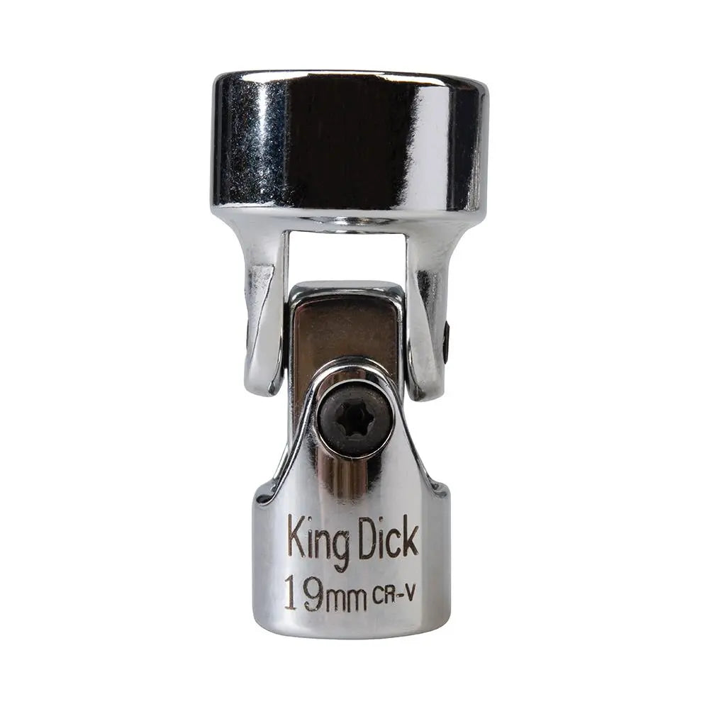 King Dick SD 3/8" Universal Socket Short Metric Set 10pce 10 - 19mm MSMU1019S  White Rose Tools
