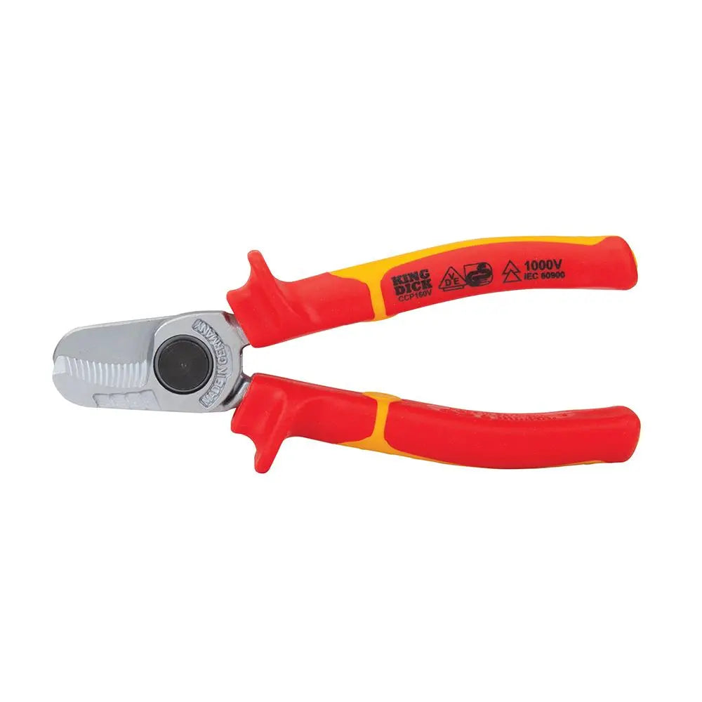 King Dick VDE Cable Cutter Pliers 160mm CCP160V  White Rose Tools