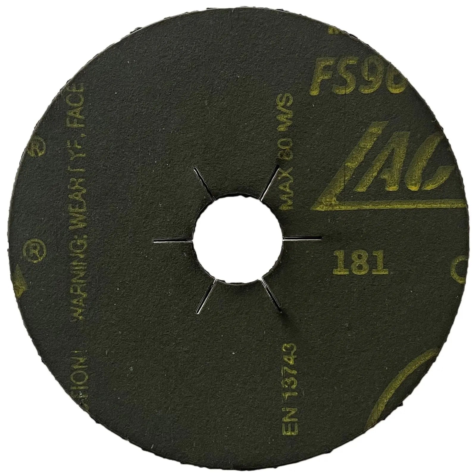 Klingspor Fibre Discs for Stainless Steel Angle Grinding 115mm Aluminium Oxide Grain FS966 ACT 