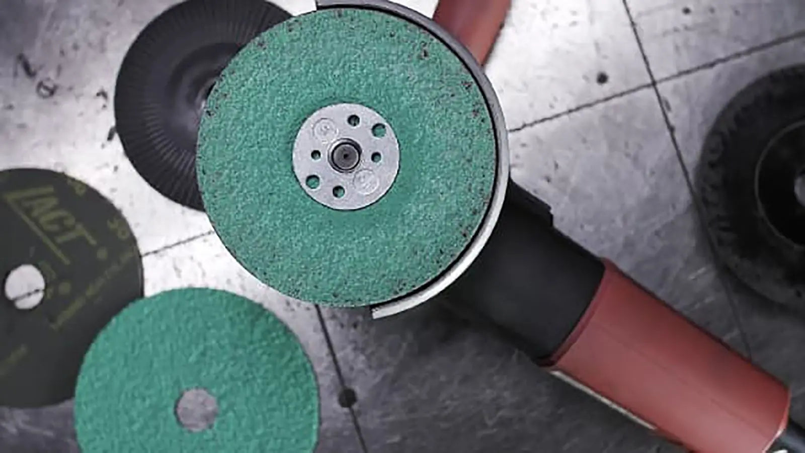 Klingspor Fibre Discs for Stainless Steel Angle Grinding 115mm Aluminium Oxide Grain FS966 ACT 