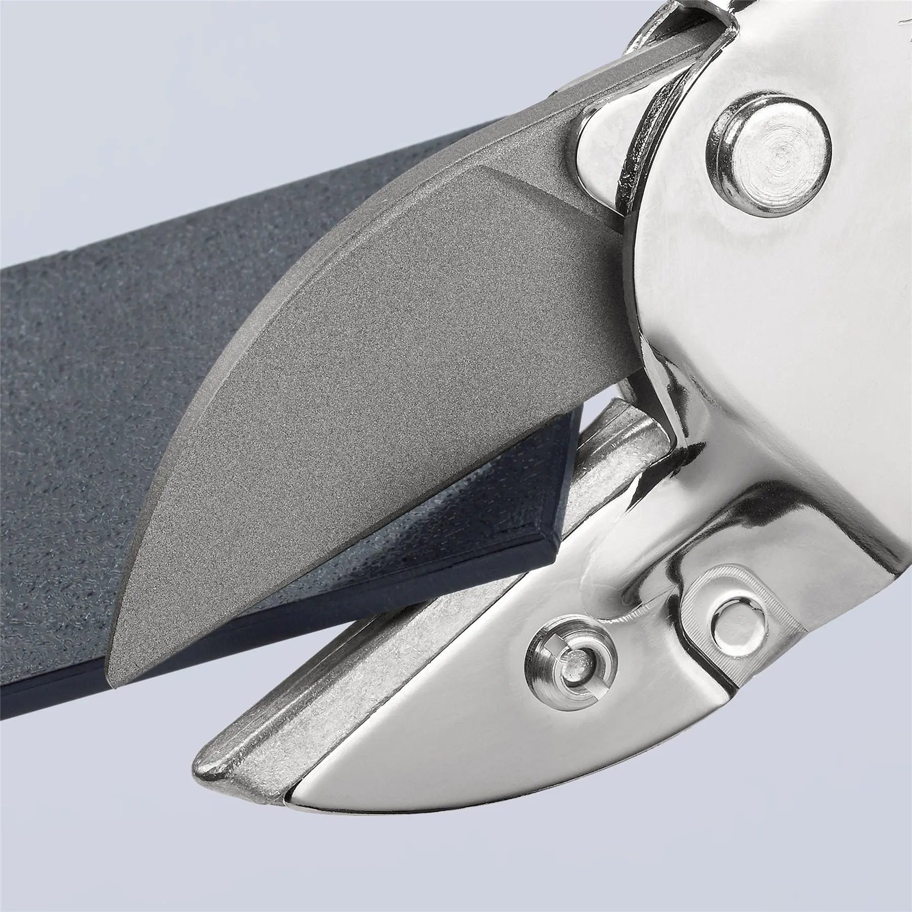 Knipex Anvil Shears 200mm Chrome Plated with Plastic Grips 94 55 200 