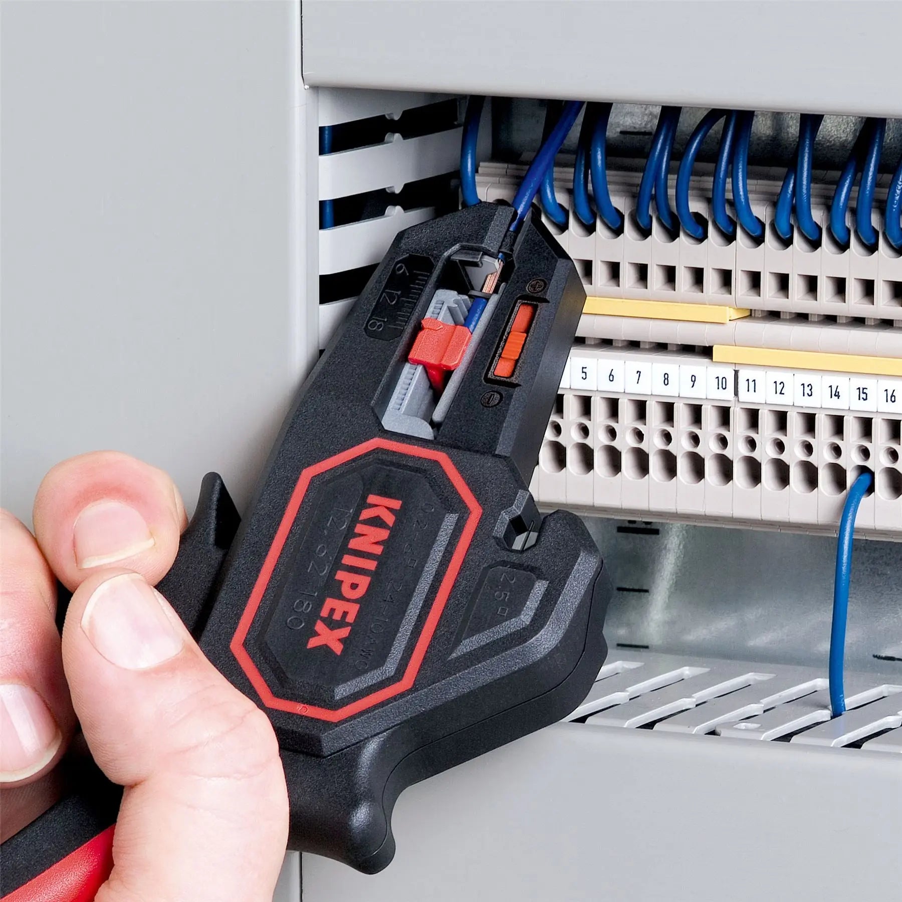Knipex Automatic Insulation Wire Stripper 180mm Self Adjusting 12 62 180 
