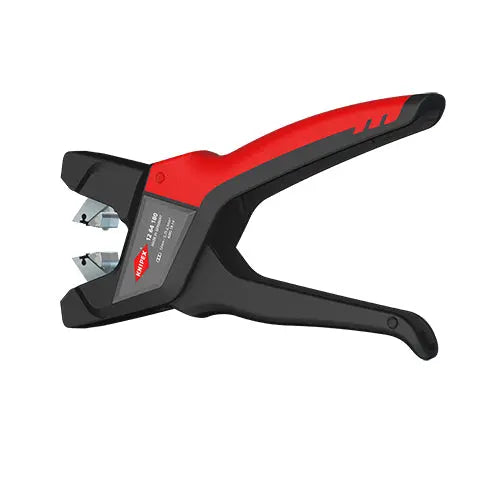 Knipex Automatic Insulation Wire Stripper for Flat Cable 180mm Self Adjusting 12 64 180  White Rose Tools