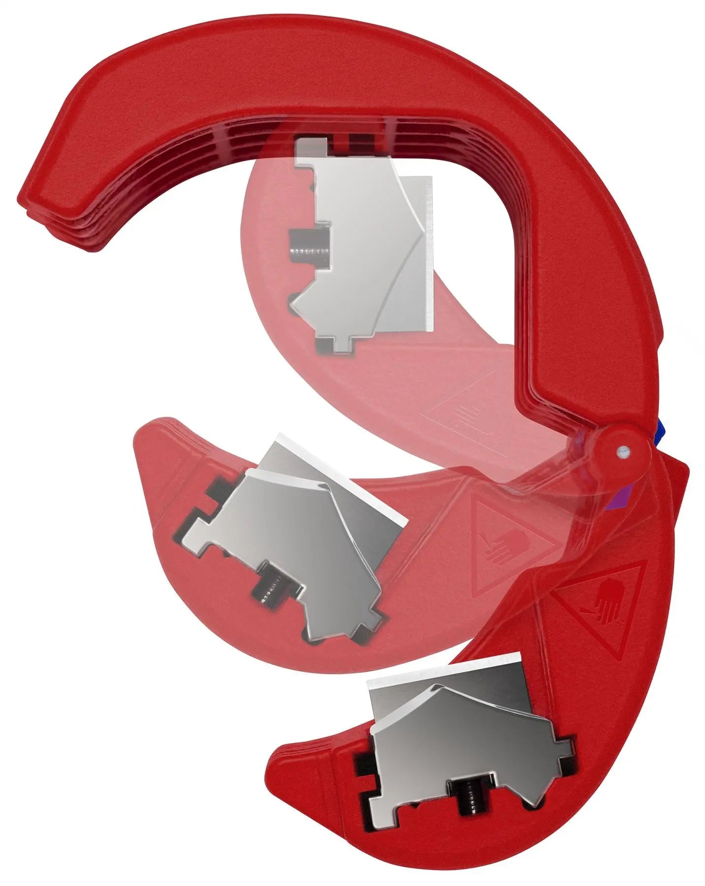 Knipex BIX Cutter for Plastic Pipes and Sealing Sleeves for 20-50mm Pipes 90 22 10 BK 