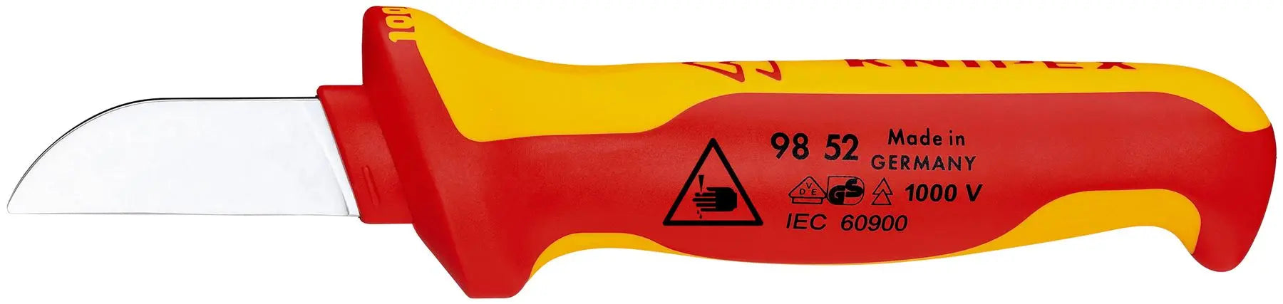 Knipex Cable Knife 190mm VDE Insulated 98 52 
