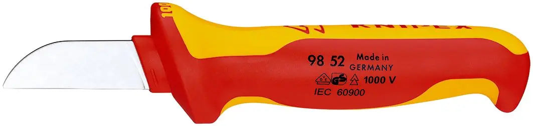 Knipex Cable Knife 190mm VDE Insulated 98 52 