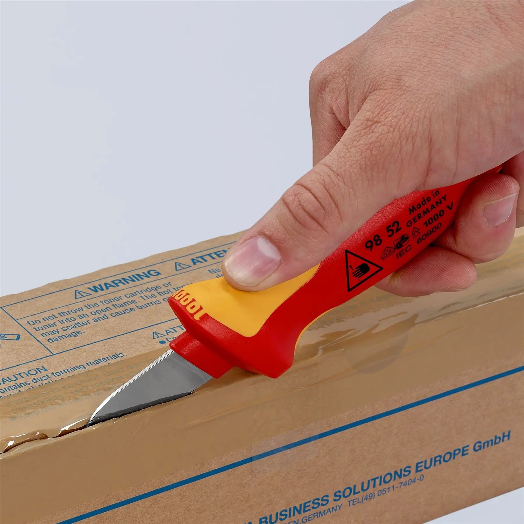 Knipex Cable Knife 190mm VDE Insulated 98 52 