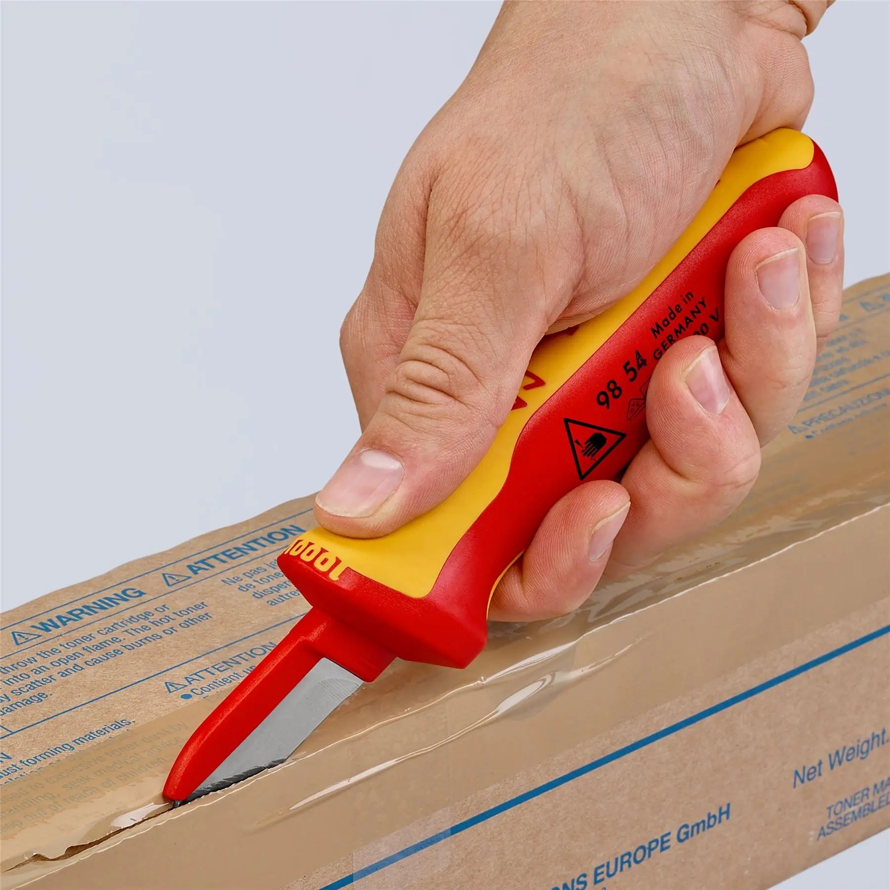 Knipex Cable Knife 190mm VDE Insulated 98 54 