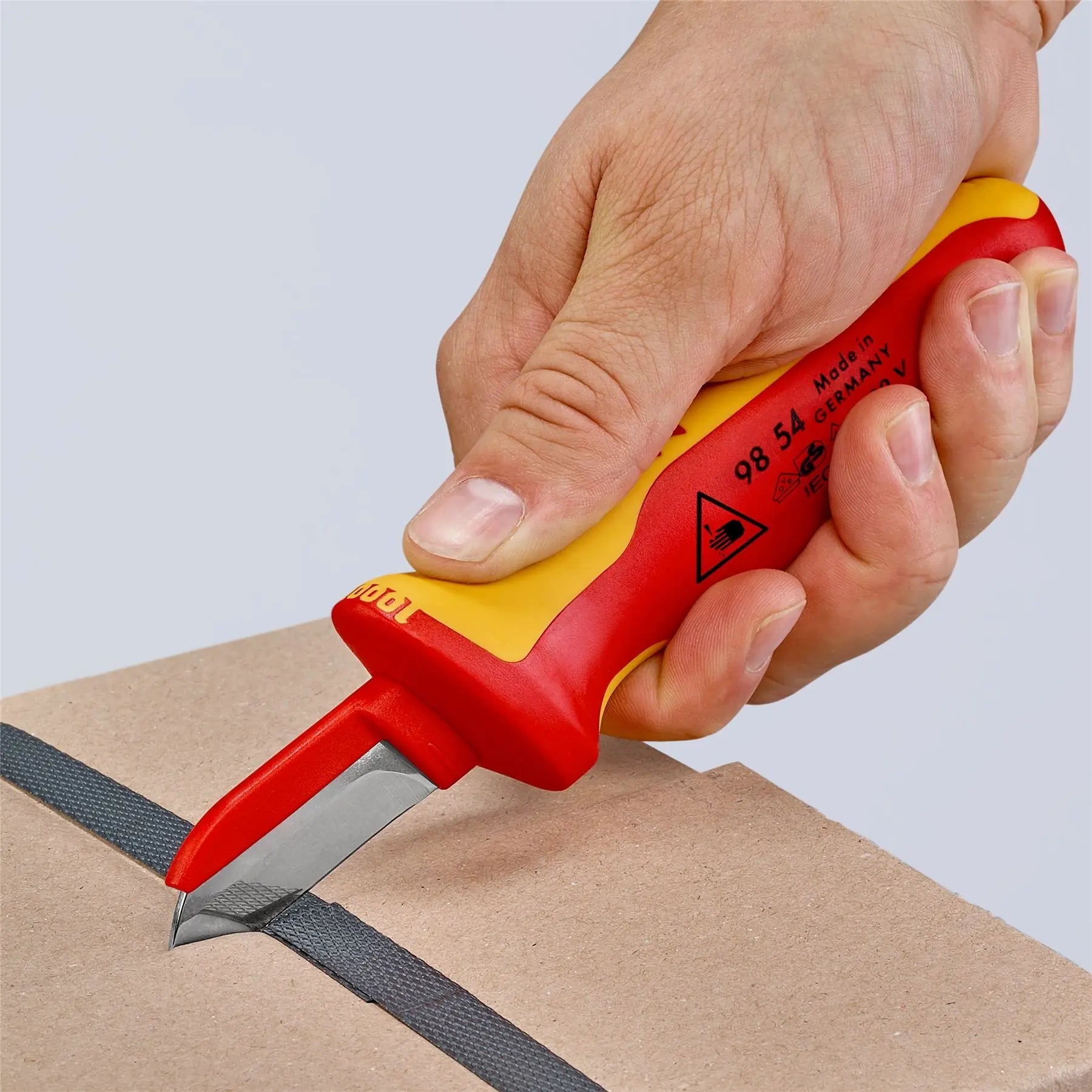 Knipex Cable Knife 190mm VDE Insulated 98 54 