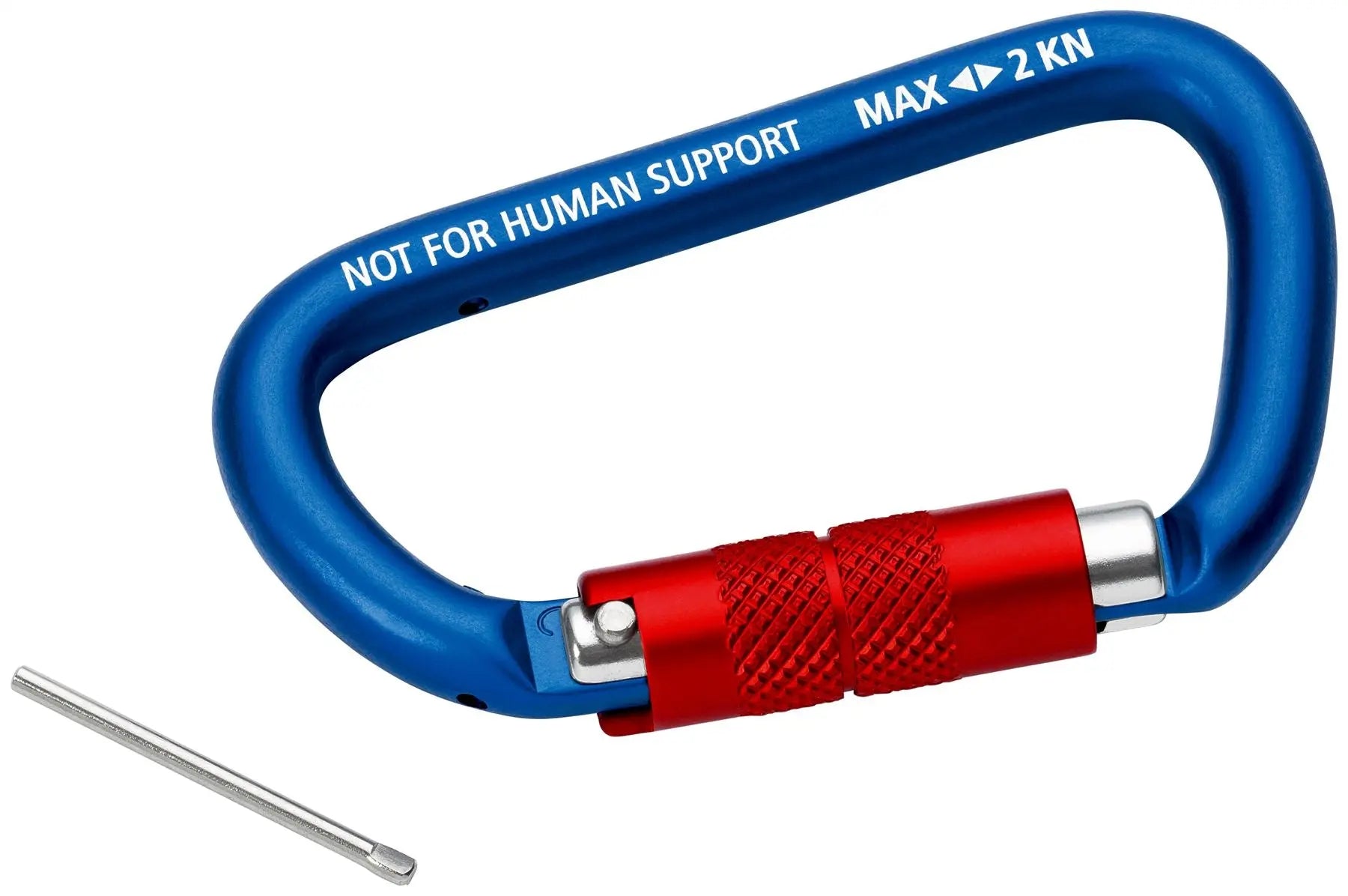 Knipex Carabiner Tool Tether 2 Pieces Working at Height 2 KN Load Capacity 00 50 03 T BK 
