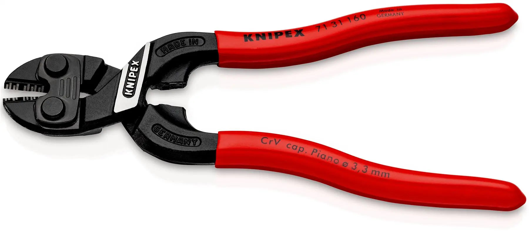 Knipex CoBolt® S Compact Bolt Cutters Cutting Pliers 160mm 71 31 160 