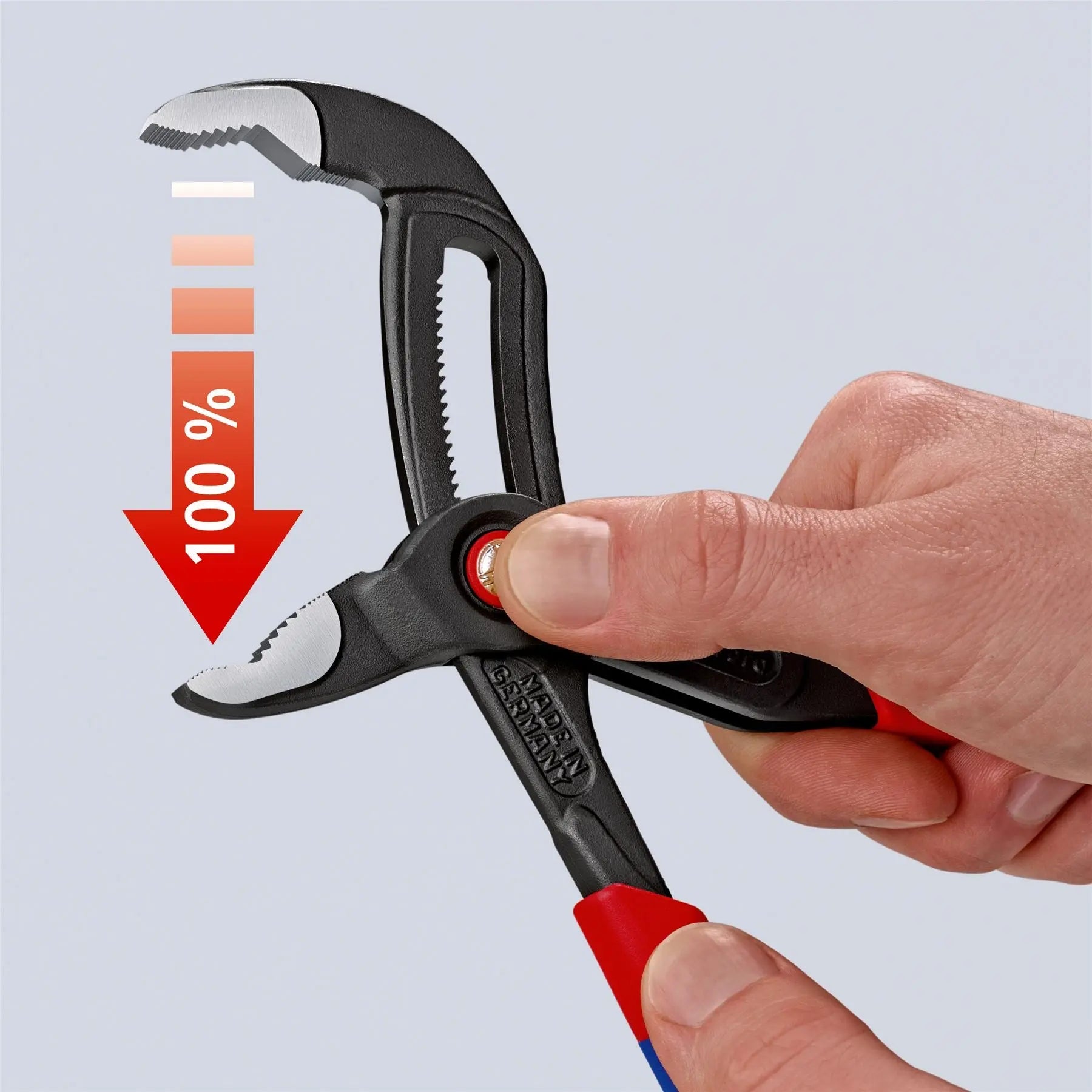 Knipex Cobra Quick Set High Tech Water Pump Pliers Multi Component Grips 87 22 250 
