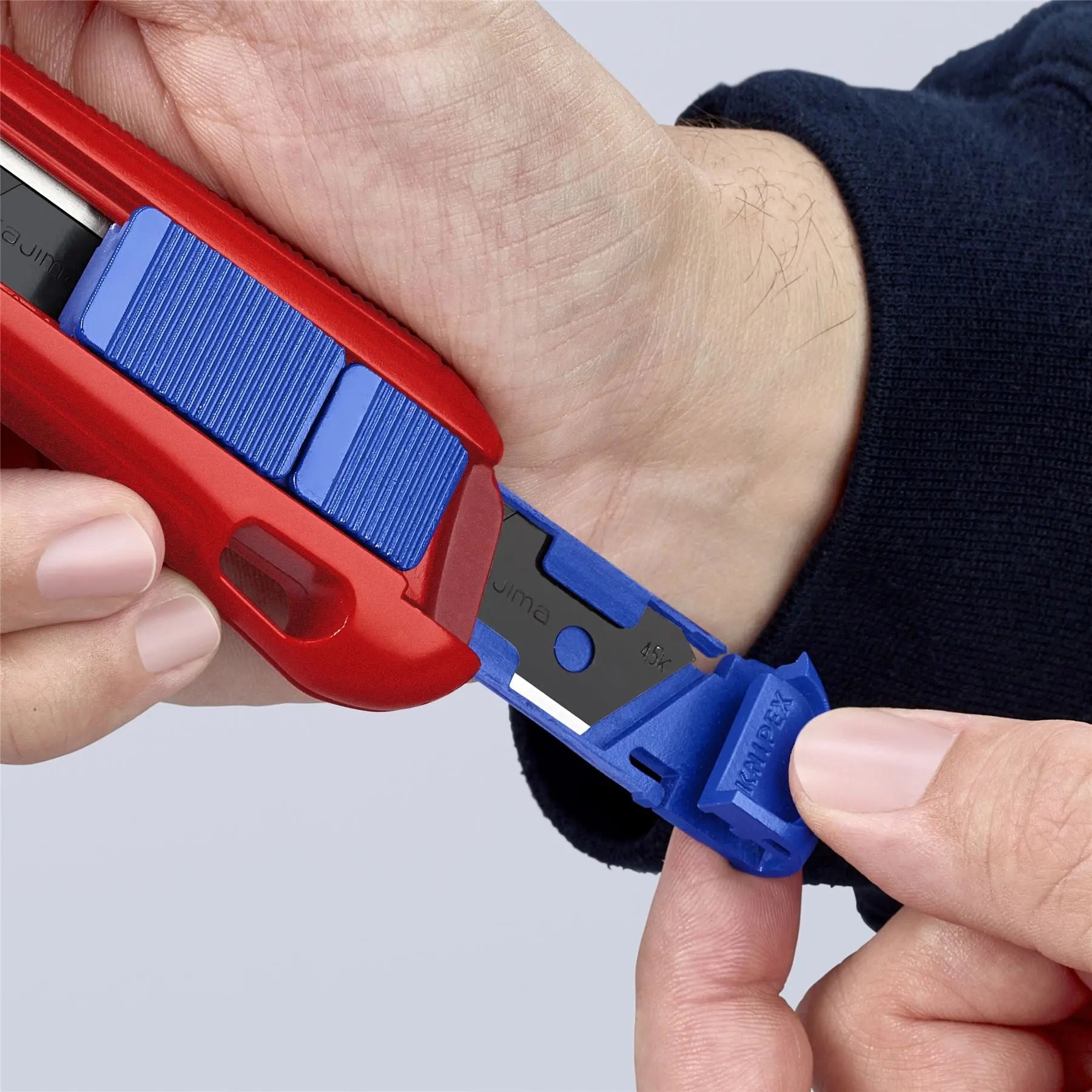 Knipex CutiX Universal Cutting Knife 165mm 18mm Blade 90 10 165 BK 
