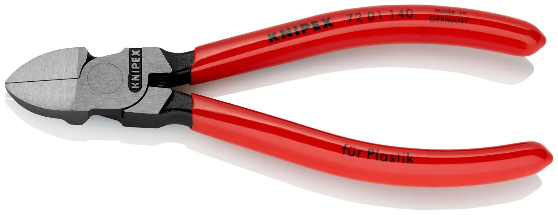 Knipex Cutting Pliers 140mm Diagonal Cutters for Plastics 72 01 140 